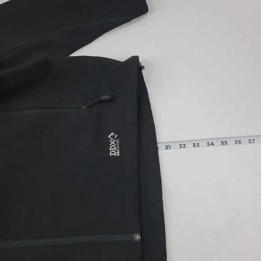 DDX dri-duck full zip jacket mens black XL fonddevetttes corvette club‎ 3413